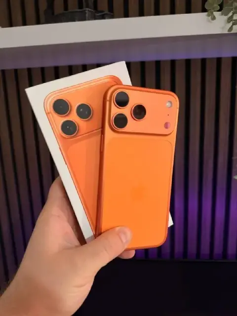 Apple iphone 17 pro max cosmic orange. В идеальном состоянии. Без царапин. Полный комплект. Цена — Tbilisi — 3,350 ₾