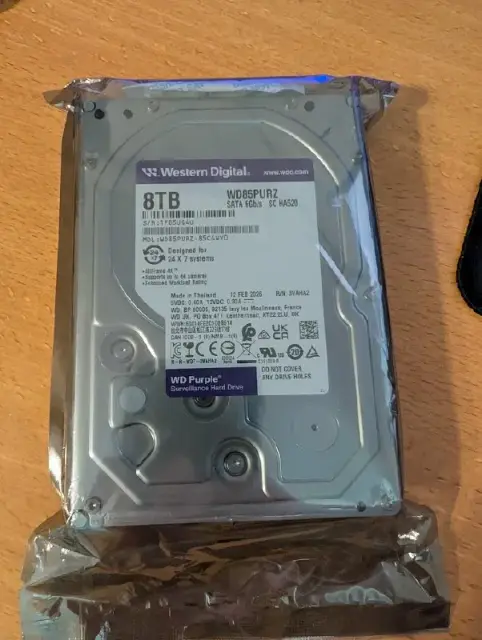 Жесткий диск Western Digital 8TB HDD новый — Тбилиси — 720 ₾
