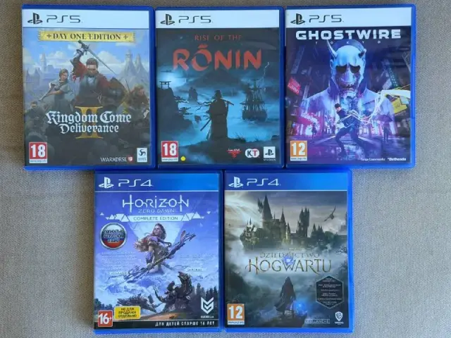 PlayStation PS PS5 PS4 игры / диски — Batumi — 80 ₾
