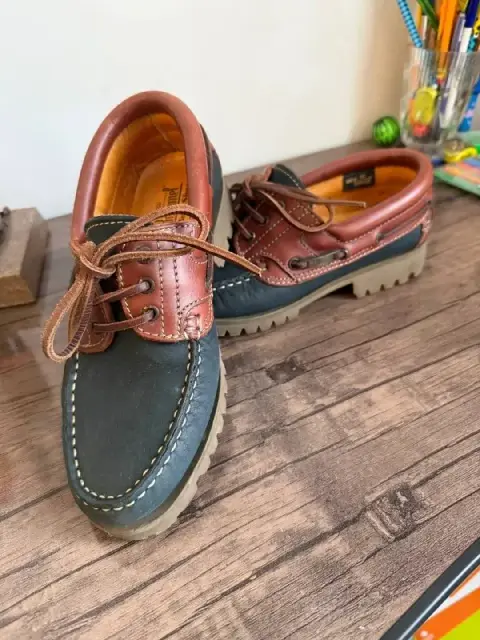 van Bommel. Модель Original Boat Shoe в стильном двухцветном исполнении. — Батуми — 60 ₾