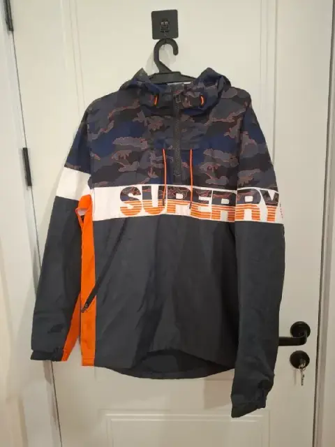 Superdry Worldwide Windbreaker / Мужская ветровка, анорак Superdry | M (Tag L) | 80 ₾ — Тбилиси — 80 ₾