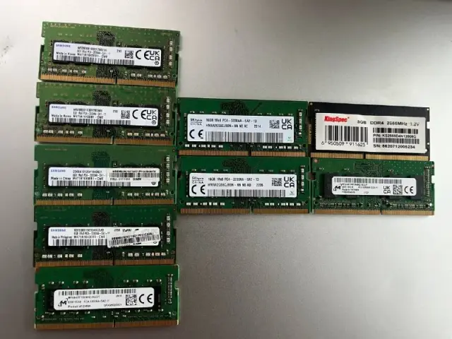 DDR-4 3200 SO-DIMM Samsung 8гб 4 шт цена за штуку 120 Gel — Батуми — 120 ₾