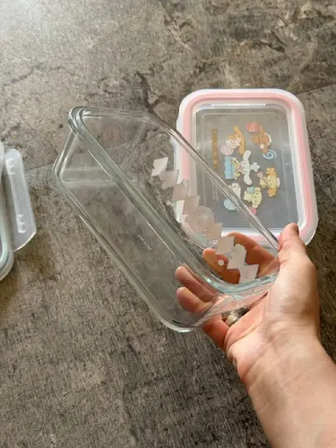 2 стеклянных контейнера MINISO — 20 ₾ — Tbilisi — 20 ₾