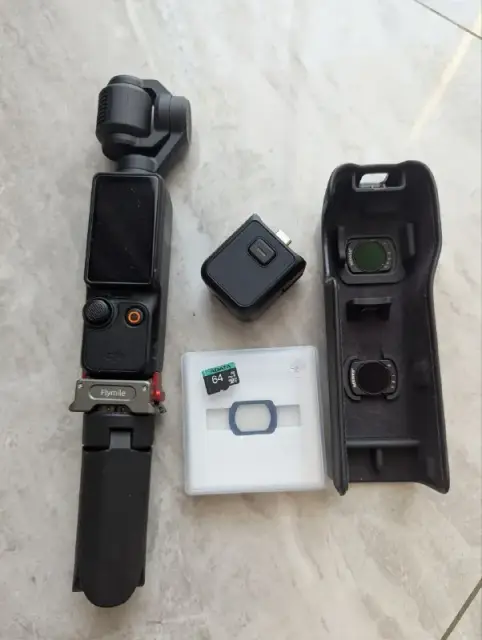 Dji osmo pocket 3. Экран под пленкой, защитный чехол, 2 ND фильтра neweer переменной плотности 2-32, — Тбилиси — 1 200 ₾