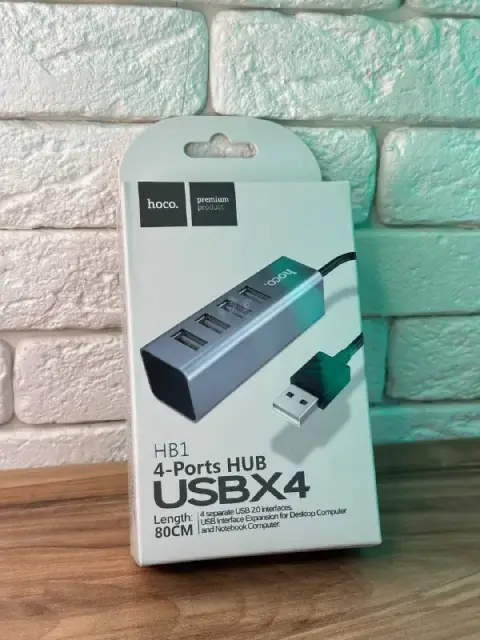 USB HUB hoco НОВЫЙ — Batumi — 20 ₾