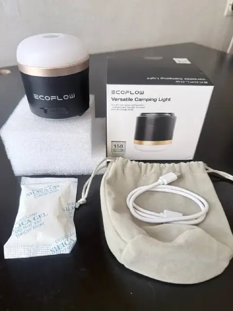 ECOFLOW CAMPING LIGHT в идеальном состоянии как новый оригинал 5 лет гарантия в магазине стоит 200л — Тбилиси