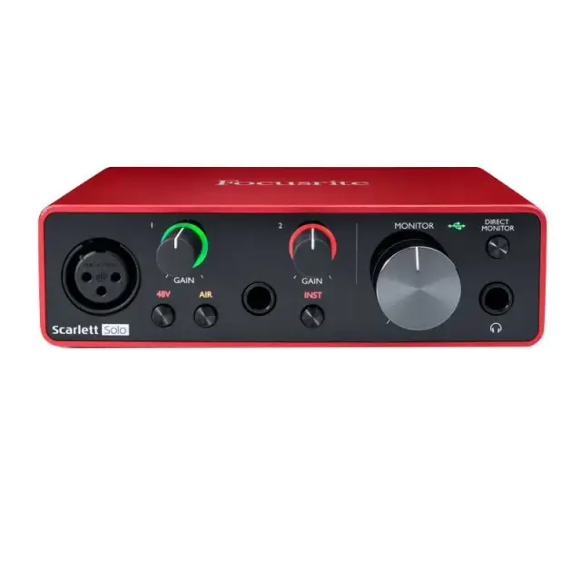 Focusrite Scarlett solo 3rd gen — Тбилиси — 300 250 ₾