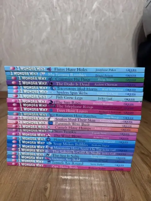 I Wonder Why» (24 книги). Состояние отличное! — Тбилиси — 150 ₾
