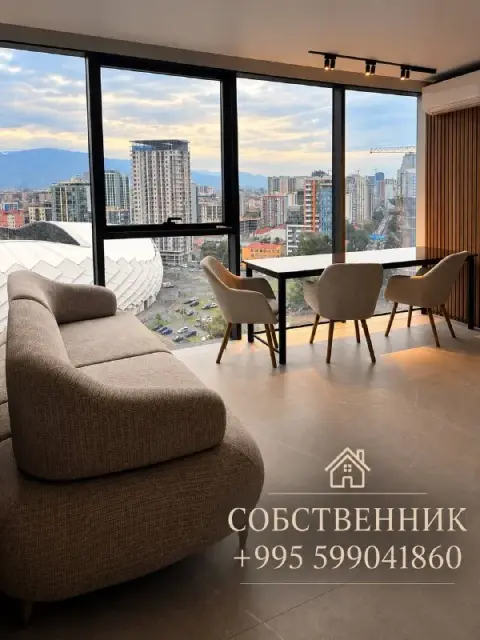 Та самая квартира из Pinterest | Blue Sky Tower, Батуми — Batumi — 1,500 $