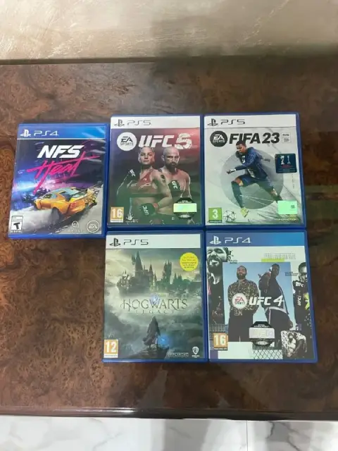 Игры: NFS Heat, UFC 5, UFC 4, FIFA 23, Hogwarts Legacy — Ереван