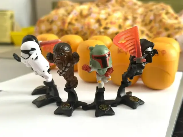 Kinder Star Wars, фигурки Боба Фета, Кайло Рена, Чубакки — Tbilisi — 2 ₾