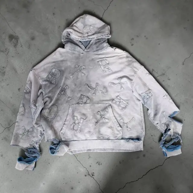 Racer Worldwide Distressed Hoodie XL — Tbilisi — 400 ₾
