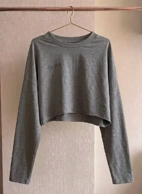 Серая укороченная кофта S — Тбилиси — 5 ₾