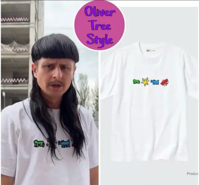 Футболка Uniqlo UT Archive × Keith Haring — Тбилиси — 40 ₾