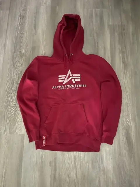 Красное Худи Alpha Industries — Тбилиси — 70 ₾