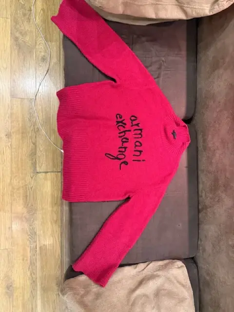 Тёплый шерстяной свитер фуксия Armani Exchange — Тбилиси — 100 ₾