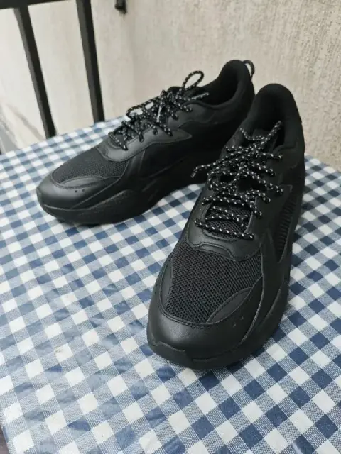 Кроссовки беговые мужские Puma Mens RS-X Core 369666-02 Black Low Top — Batumi — 180 ₾