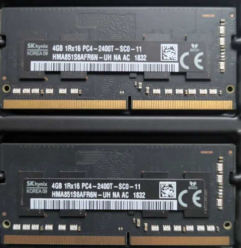 Память 2×4Gb