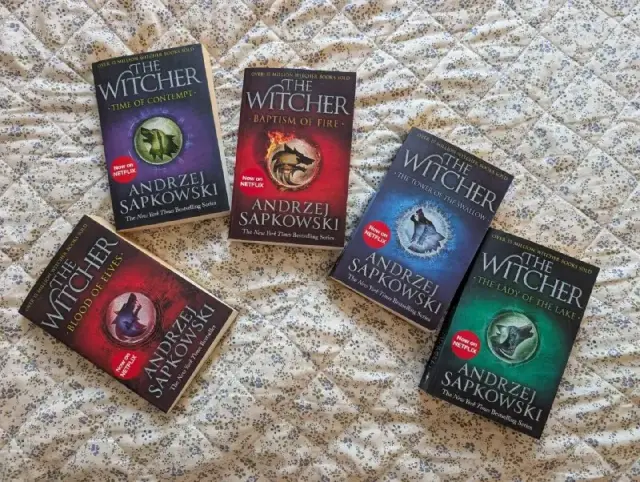 Сет из 5 книг «The Witcher» на английском — Тбилиси — 80 ₾