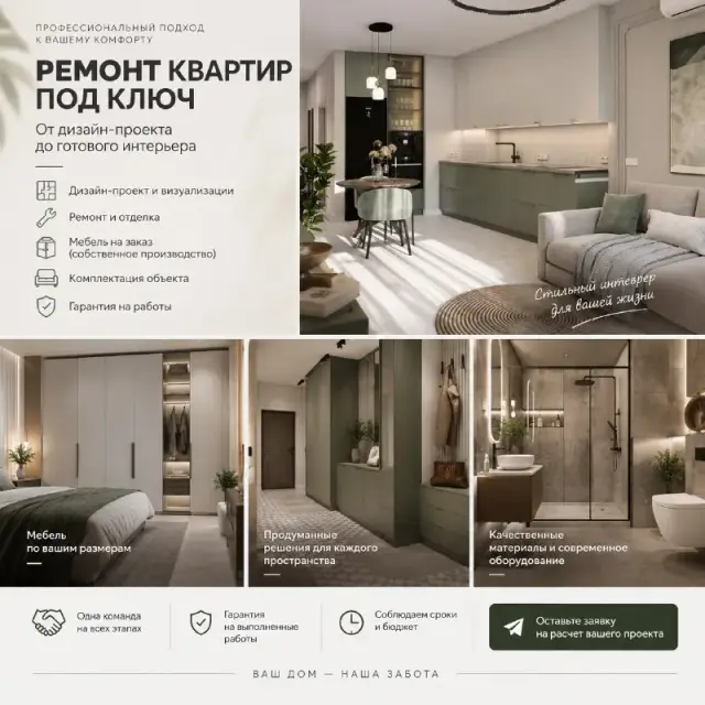 Ремонт квартир под ключ в Батуми — Батуми
