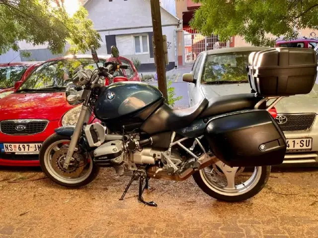 BMW R850R, 1999 г., 89 000 км, СВЕЖЕЕ ТО (3 недели), ПОЛНОСТЬЮ ОРИГИНАЛ (ключи в комплекте + дублика — Белград — 400 €