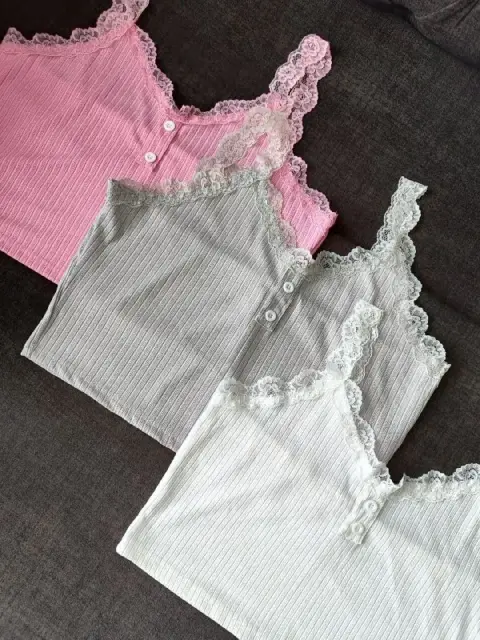 Новые лёгкие кружевные crop tops — Батуми — 15 ₾