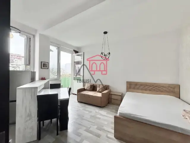 Сдается чистая и уютная студия в Сабуртало на улице Гагарина — Tbilisi — 500 $