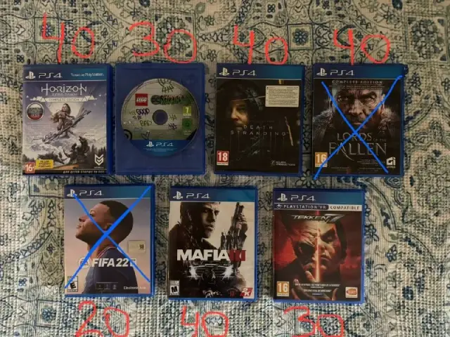 Диски игры на PlayStation 4 / PS4 — Tbilisi