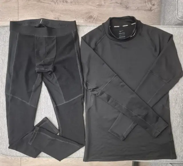 Nike Pro Спортивный лонгслив (S) + компрессионные тайтсы (M) — Батуми — 170 ₾