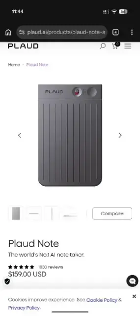 PLAUD NOTE — Тбилиси — 250 ₾