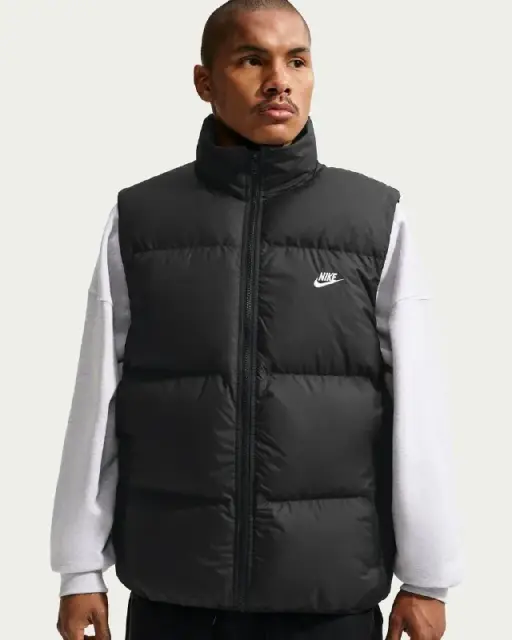 Мужская пуховая жилетка Nike Club Puffer Black S — Tbilisi — 195 ₾