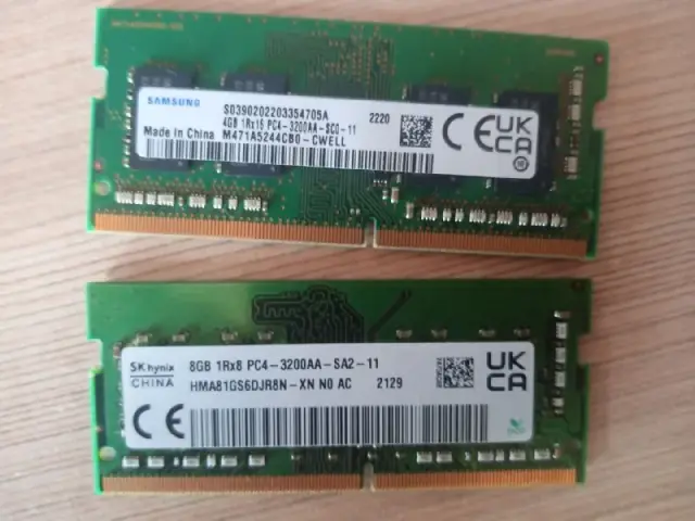 Оперативная память для ноутбуков на 4 и 8 GB DDR4 3200 — Батуми — 120 ₾
