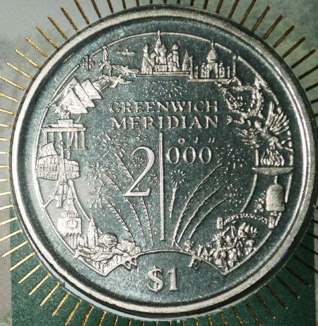 2 ERRORS GREAT BRITAIN: LIBERIA ★ 1 DOLLAR 2000 — Белград — 35 €