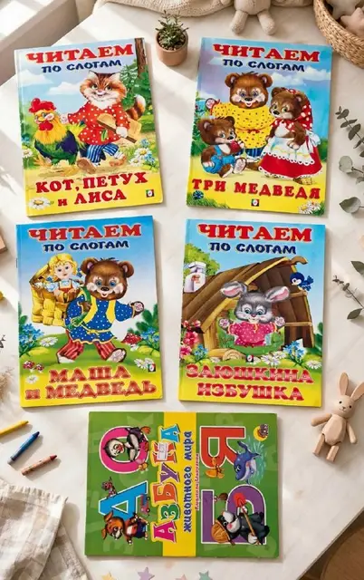 Набор детских книжек на русском языке — Анталия — 20 ₺