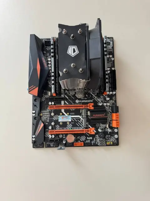 Комплект материнская плата Huanan X99-BD4, процессор Intel Xeon e5 2666v3, оперативная память DDR4 3 — Тбилиси — 600 ₾