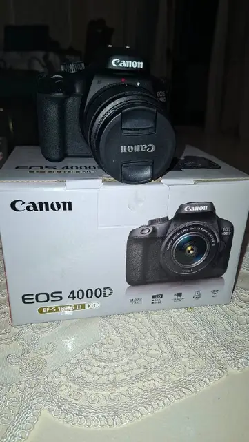 Canon EOS 4000D EF-S 18-55 III KIT Black — Батуми — 1 129 ₾