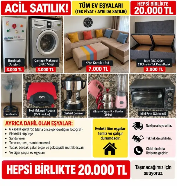 Вещи для дома — Стамбул — 20 000 ₺