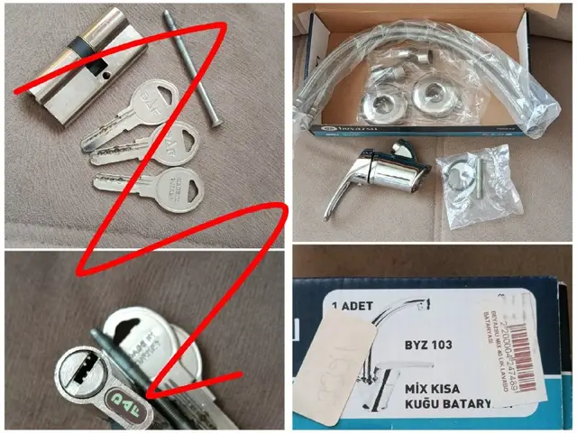 Новый смеситель для воды — Анталия — 3 390 ₺