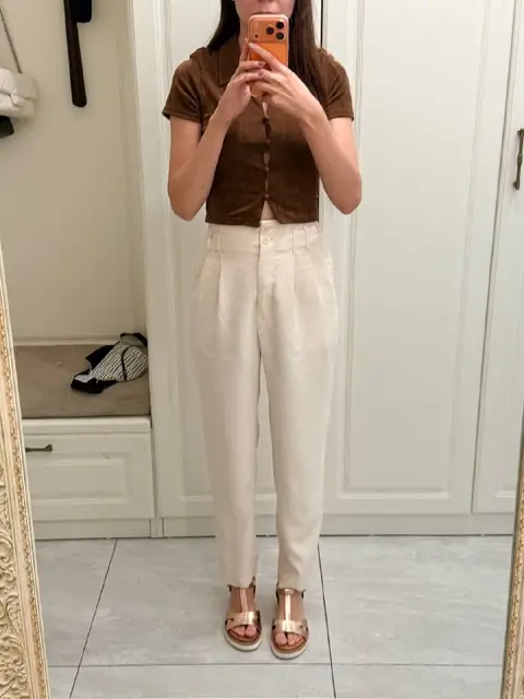 Молочные брюки Mango — Тбилиси — 15 ₾