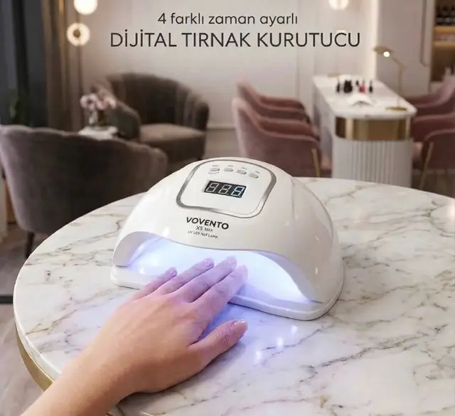 УФ/LED лампа для ногтей Vovento X5 Plus — Стамбул — 550 ₺