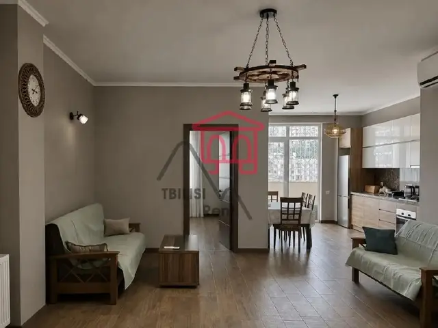 Просторная квартира с двумя спальнями — Тбилиси — 1 100 $