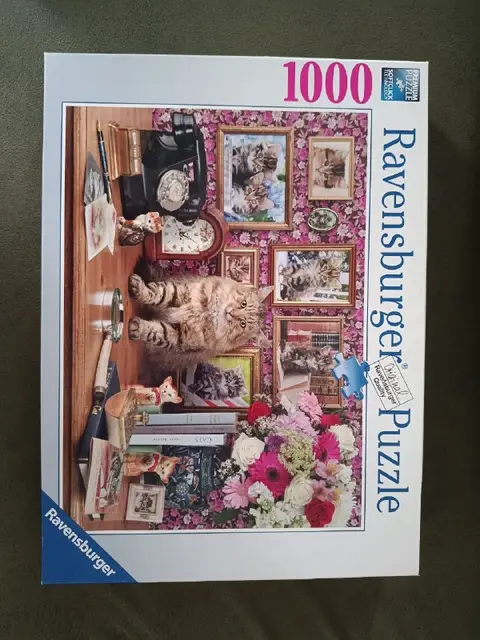 Пазл Ravensburger с изображением кота — Тбилиси — 20 ₾