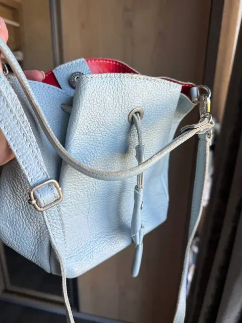 Летняя кожаная сумка — Батуми — 35 ₾