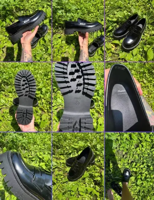 Лоферы Bata лаковая кожа — Батуми — 80 ₾