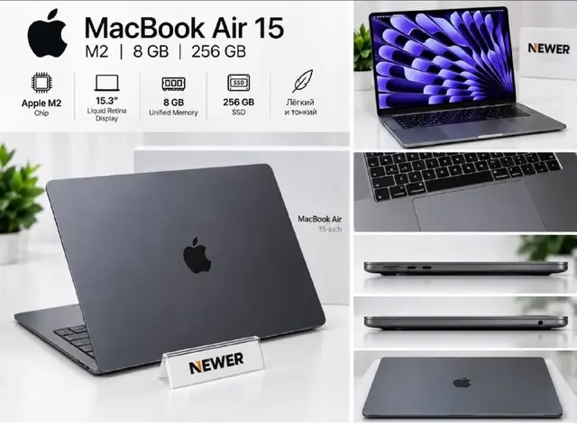 MacBook Air 15″ M2 8/256GB — Батуми — 2 250 ₾