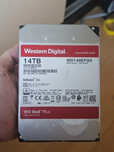 Жёсткий диск на 14TB — Тбилиси — 1 300 ₾