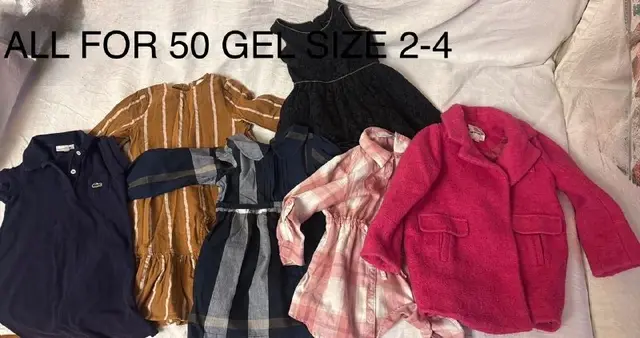 Вещи пакетом на девочку 2-4 лет — Тбилиси — 50 ₾