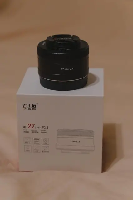 Объектив 7Artisans AF 27 mm f2.8 E Mount — Батуми — 160 ₾