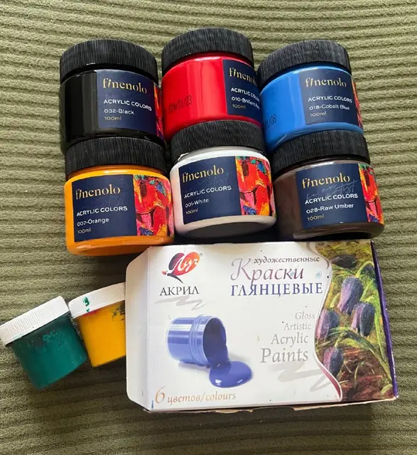 Акриловые краски — Тбилиси — 20 ₾
