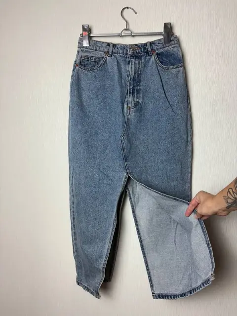 Юбка джинсовая интересного кроя Monki — Тбилиси — 15 ₾